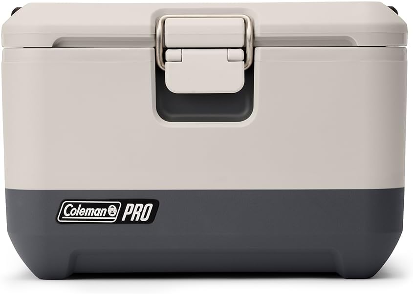 Coleman Pro Heavy-Duty 9qt Ultra-Light Hard Cooler Lunchbox in dark slate with ergonomic handle